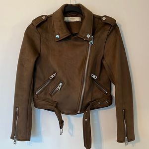 Womens moto jacket